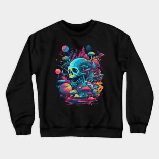 Follow me into the night Crewneck Sweatshirt